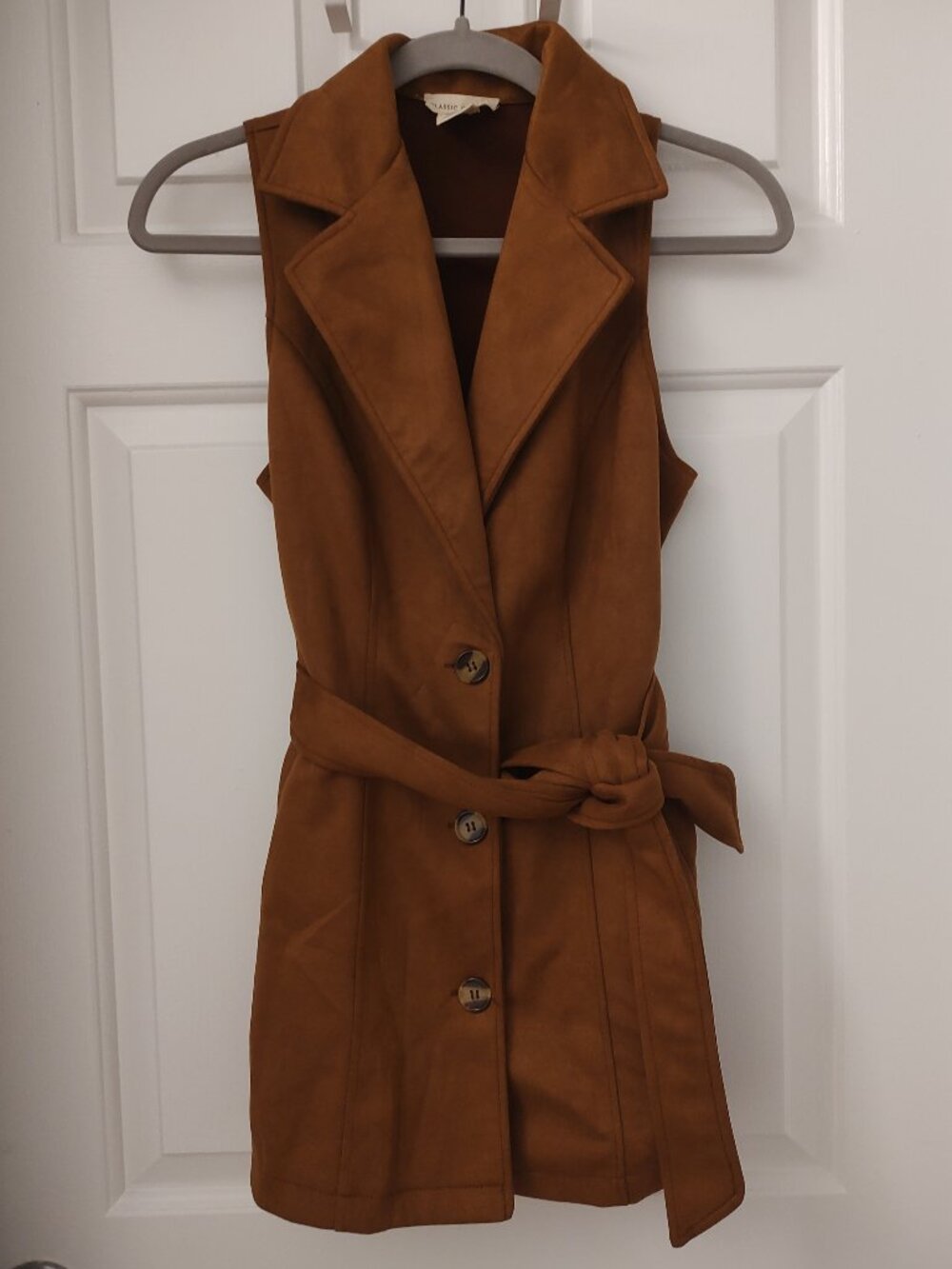 Classic Concepts Long Sweater Vest Dress
